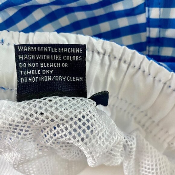 Southern Lure Swim Trunks Gingham Pattern NEW NWT - Picture 10 of 12